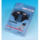 Przyłącze Blue Line HDMI-HDMI 1,8m Blist